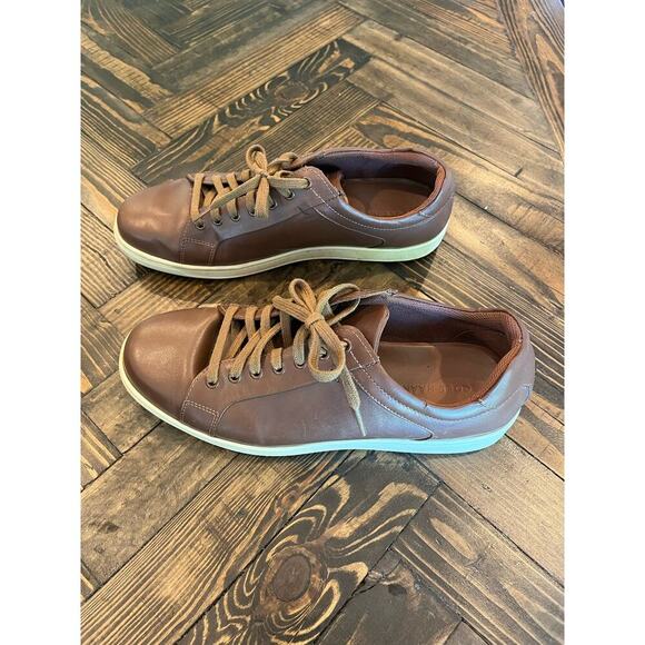 Cole Hann Travel Sneaker Business Casual Men 10 Brown Neutral Academia Preppy - Picture 1 of 10
